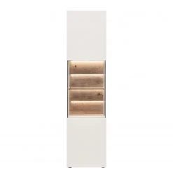 GWINNER Wohnkombination Misano II (3-teilig) - Weiß / Wildeiche - Mit Beleuchtung -Wohnzimmermöbel boutique en ligne 1000218323 200828 11272200088 DETAILS P000000001000218323