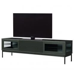 Studio Copenhagen TV-Lowboard Exhall - Glas - Graugrün