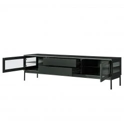 Studio Copenhagen TV-Lowboard Exhall - Glas - Graugrün -Wohnzimmermöbel boutique en ligne 1000218349 210420 14242800011 DETAILS P000000001000218349