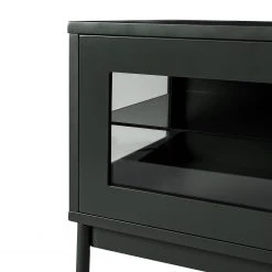 Studio Copenhagen TV-Lowboard Exhall - Glas - Graugrün -Wohnzimmermöbel boutique en ligne 1000218349 210420 14243900017 DETAILS P000000001000218349