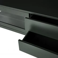 Studio Copenhagen TV-Lowboard Exhall - Glas - Graugrün -Wohnzimmermöbel boutique en ligne 1000218349 210420 14244100018 DETAILS P000000001000218349