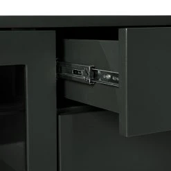 Studio Copenhagen TV-Lowboard Exhall - Glas - Graugrün -Wohnzimmermöbel boutique en ligne 1000218349 210420 14244400020 DETAILS P000000001000218349