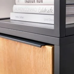 Red Living Regal Barview - Echtholzfurnier - Eiche / Anthrazit -Wohnzimmermöbel boutique en ligne 1000218360 210413 12580600014 DETAILS P000000001000218360