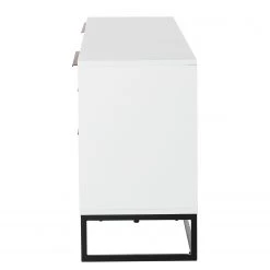 Fredriks Sideboard White Hall I - Matt Weiß / Schwarz -Wohnzimmermöbel boutique en ligne 1000218366 210311 10575200003 DETAILS P000000001000218366