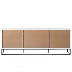 Fredriks Sideboard White Hall I - Matt Weiß / Schwarz -Wohnzimmermöbel boutique en ligne 1000218366 210311 10575300004 DETAILS P000000001000218366