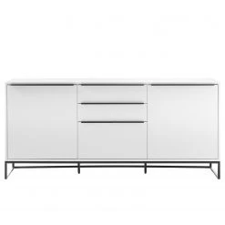 Fredriks Sideboard White Hall II - Matt Weiß / Schwarz -Wohnzimmermöbel boutique en ligne 1000218367 201203 14340600006 DETAILS P000000001000218367