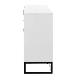 Fredriks Sideboard White Hall II - Matt Weiß / Schwarz -Wohnzimmermöbel boutique en ligne 1000218367 210420 13405200004 DETAILS P000000001000218367