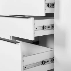 Fredriks Sideboard White Hall II - Matt Weiß / Schwarz -Wohnzimmermöbel boutique en ligne 1000218367 210420 13405300005 DETAILS P000000001000218367