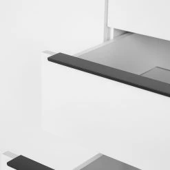 Fredriks Sideboard White Hall II - Matt Weiß / Schwarz -Wohnzimmermöbel boutique en ligne 1000218367 210420 13405700007 DETAILS P000000001000218367