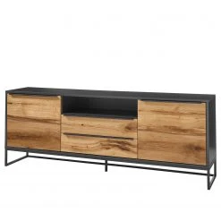 Red Living Sideboard Barview II - Echtholzfurnier - Eiche / Anthrazit -Wohnzimmermöbel boutique en ligne 1000218373 201118 06054300034 DETAILS P000000001000218373