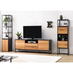 Red Living Sideboard Barview II - Echtholzfurnier - Eiche / Anthrazit -Wohnzimmermöbel boutique en ligne 1000218373 210413 12582200027 MOOD DETAILS P000000001000218373 mood