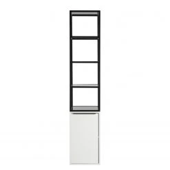 Fredriks Regal White Hall - Matt Weiß / Schwarz -Wohnzimmermöbel boutique en ligne 1000218374 210121 14233200003 DETAILS P000000001000218374