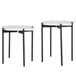 Red Living Beistelltisch Morand (2er-Set) - Weiß 14 Red Living Beistelltisch Morand (2er-Set) - Weiß -Wohnzimmermöbel boutique en ligne 1000218396 210913 10205300008 DETAILS P000000001000218396