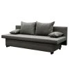Fredriks Schlafsofa Towson II - Microfaser - Grau