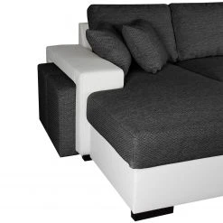 Fredriks Wohnlandschaft Bardwell - Kunstleder; Webstoff - Weiß / Grau -Wohnzimmermöbel boutique en ligne 1000218702 210202 11591800217 DETAILS P000000001000218702