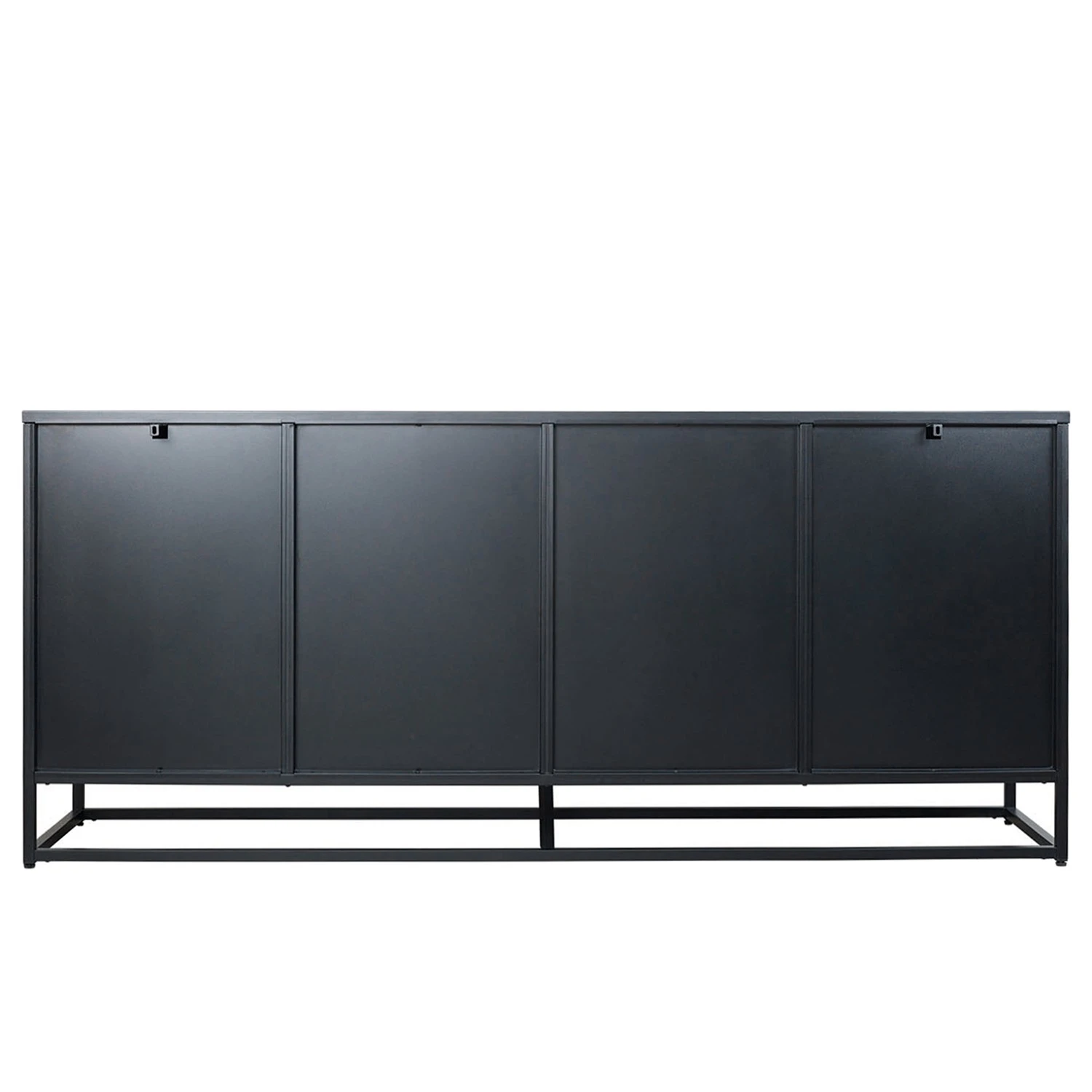 Ars manufacti Sideboard Kayys - Glas / Metall - Schwarz 5 Ars manufacti Sideboard Kayys - Glas / Metall - Schwarz – Bild 5