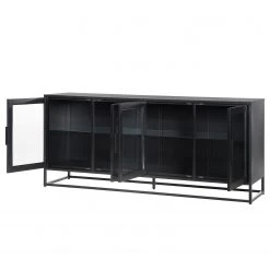 Ars manufacti Sideboard Kayys - Glas / Metall - Schwarz 31 Ars manufacti Sideboard Kayys - Glas / Metall - Schwarz -Wohnzimmermöbel boutique en ligne 1000219025 210330 15112500026 DETAILS P000000001000219025