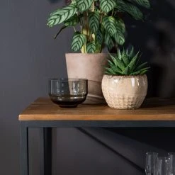 Ars manufacti Regal Grasby - Altholz Pinie / Metall - Pinie Dunkel / Schwarz -Wohnzimmermöbel boutique en ligne 1000219219 220301 040 DETAILS P000000001000219219