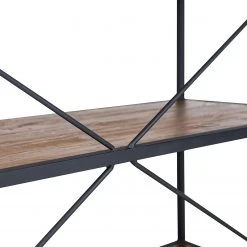 Ars manufacti Regal Grasby - Altholz Pinie / Metall - Pinie Dunkel / Schwarz -Wohnzimmermöbel boutique en ligne 1000219219 220303 045 DETAILS P000000001000219219