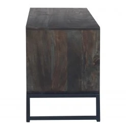 Jack & Alice TV-Lowboard Loga - Akazie massiv / Eisen - Akazie Grau -Wohnzimmermöbel boutique en ligne 1000219277 210303 09483100015 DETAILS P000000001000219277