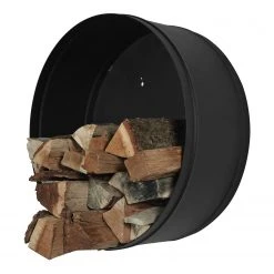 Red Living Wandregal Uphall - Metall - Schwarz