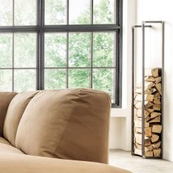 Red Living Kaminholzregal Huntley - Metall - Vintage Schwarz -Wohnzimmermöbel boutique en ligne 1000219504 200724 06293500052 MOOD DETAILS P000000001000219504 mood