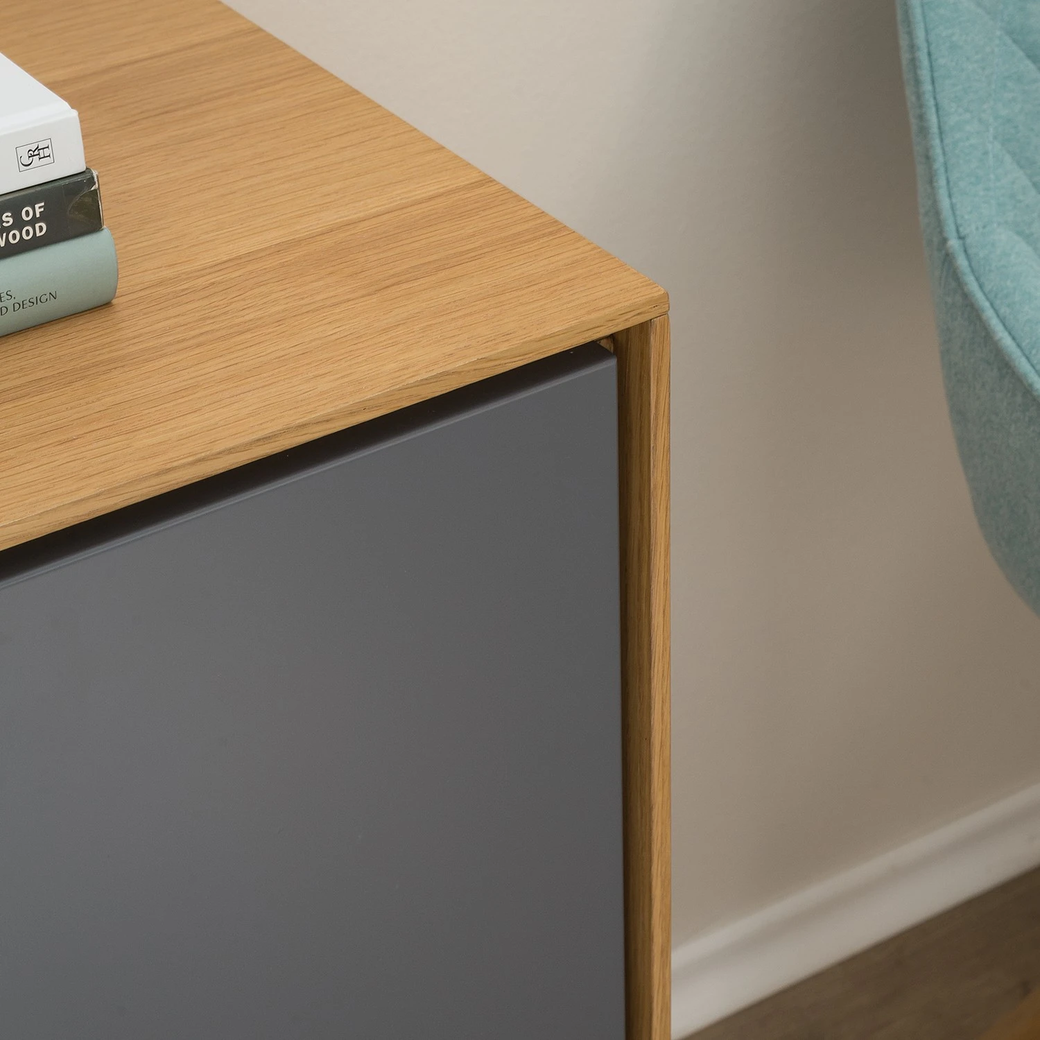 Studio Copenhagen Sideboard Danica - Echtholzfurnier - Matt Dunkelgrau / Esche 6 Studio Copenhagen Sideboard Danica - Echtholzfurnier - Matt Dunkelgrau / Esche – Bild 6