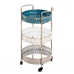 Loftscape Servierwagen Colkirk - Metall - Mehrarbig