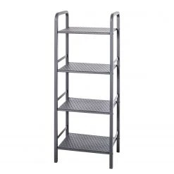Loftscape Regal Rumford - Metall - Grau - Höhe: 109 cm