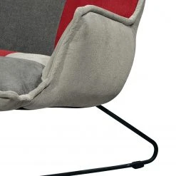 Fredriks Sessel Tutu - Microfaser - Microfaser Ranu Patchwork: Beere / Grau - Ohne Hocker - Mit Armlehnen -Wohnzimmermöbel boutique en ligne 1000222083 201113 12561900167 DETAILS P000000001000222083