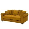 Fredriks Sofa Marcola (2-Sitzer) - Webstoff; Microfaser - Microfaser Salvo: Ocker