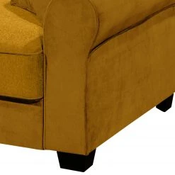 Fredriks Sofa Marcola (2-Sitzer) - Webstoff; Microfaser - Microfaser Salvo: Ocker -Wohnzimmermöbel boutique en ligne 1000222084 201119 09421100013 DETAILS P000000001000222084