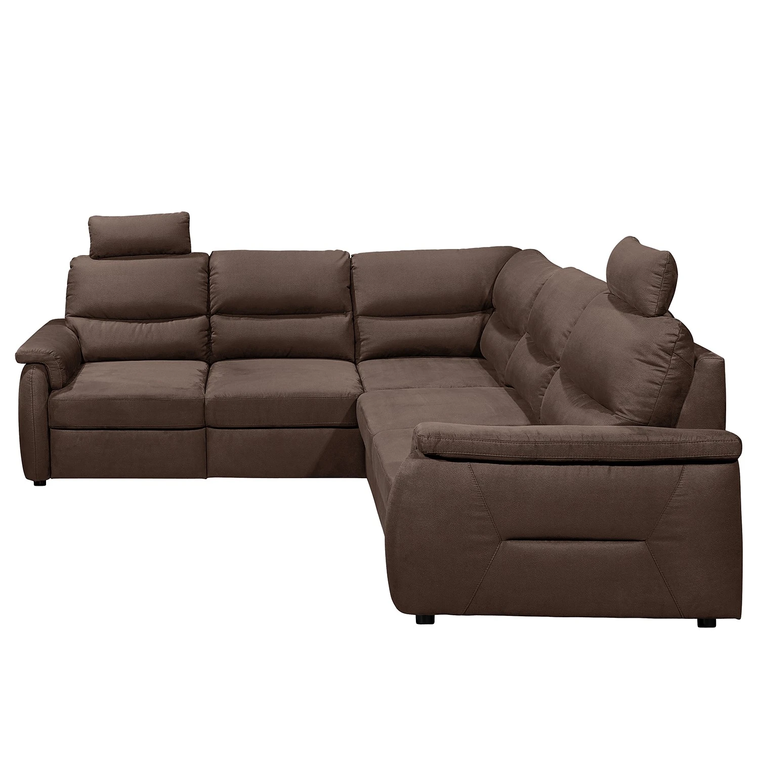 Fredriks Ecksofa Gladwin - Microfaser Zari: Espresso - Schlaffunktion davorstehend rechts 9 Fredriks Ecksofa Gladwin - Microfaser Zari: Espresso - Schlaffunktion davorstehend rechts – Bild 9