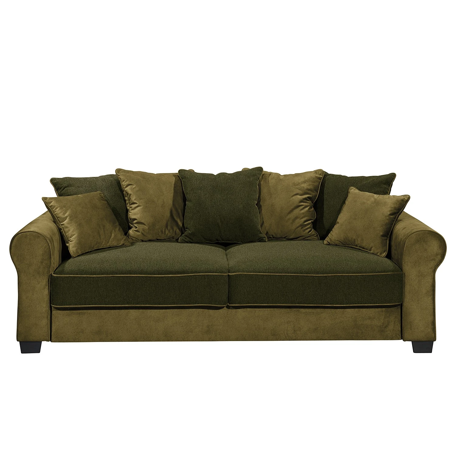 Fredriks Schlafsofa Marcola - Webstoff; Microfaser - Microfaser Salvo: Olivgrün 6 Fredriks Schlafsofa Marcola - Webstoff; Microfaser - Microfaser Salvo: Olivgrün – Bild 6