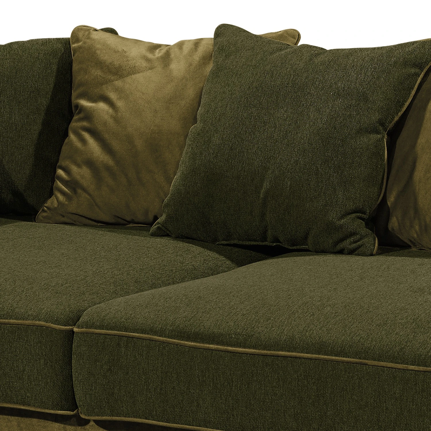 Fredriks Schlafsofa Marcola - Webstoff; Microfaser - Microfaser Salvo: Olivgrün 8 Fredriks Schlafsofa Marcola - Webstoff; Microfaser - Microfaser Salvo: Olivgrün – Bild 8