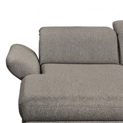 Fredriks Wohnlandschaft Glenmoore - Webstoff - Webstoff Ganum: Steingrau - Longchair davorstehend links / Ottomane rechts -Wohnzimmermöbel boutique en ligne 1000222220 201113 21121800179 DETAILS P000000001000222220