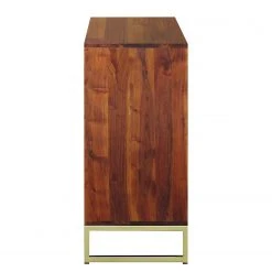 Ars manufacti Kommode Loga - Akazie massiv - Akazie Braun / Gold -Wohnzimmermöbel boutique en ligne 1000223267 200921 16391300003 DETAILS P000000001000223267