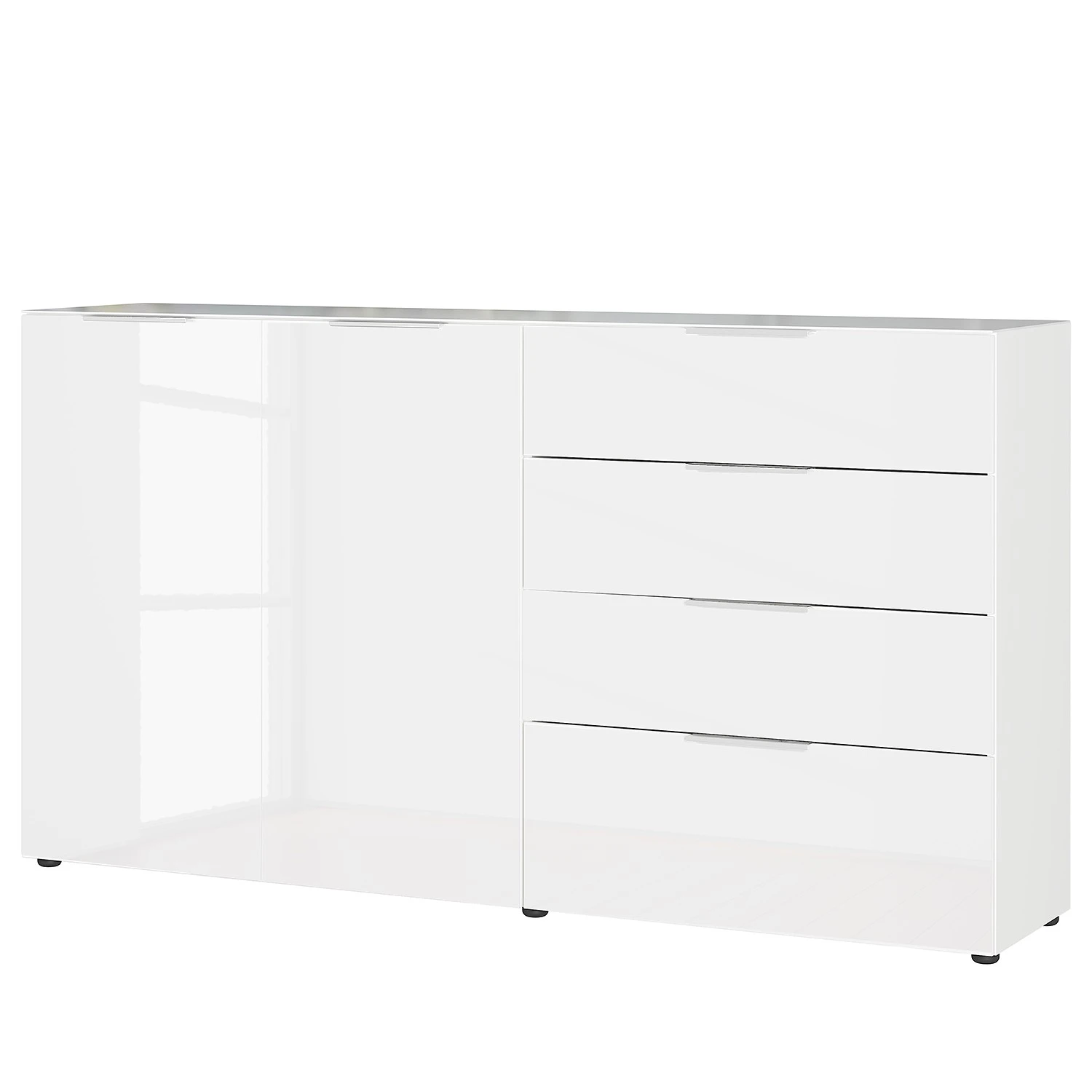 Germania Sideboard Oakland II - Glas - Weiß 1 Germania Sideboard Oakland II - Glas - Weiß