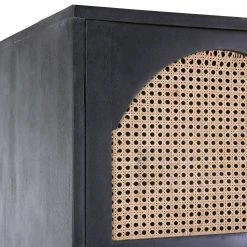 Red Living Schrank Mokena - Wiener Geflecht / Mango massiv - Natur / Mango Schwarz 9 Red Living Schrank Mokena - Wiener Geflecht / Mango massiv - Natur / Mango Schwarz -Wohnzimmermöbel boutique en ligne 1000223461 200826 12345700007 DETAILS P000000001000223461