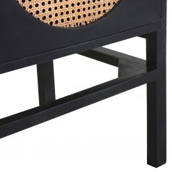 Red Living Schrank Mokena - Wiener Geflecht / Mango massiv - Natur / Mango Schwarz 10 Red Living Schrank Mokena - Wiener Geflecht / Mango massiv - Natur / Mango Schwarz -Wohnzimmermöbel boutique en ligne 1000223461 200826 12345900008 DETAILS P000000001000223461