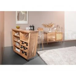 Ars manufacti Kommode Bowdon - Wiener Geflecht / Akazie massiv - Akazie / Gold -Wohnzimmermöbel boutique en ligne 1000223480 201002 06243700022 MOOD DETAILS P000000001000223480 mood