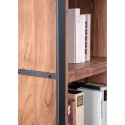 Ars manufacti Regal Leyma II - Rattan / Akazie massiv - Akazie / Anthrazit -Wohnzimmermöbel boutique en ligne 1000223496 200826 12361700090 DETAILS P000000001000223496