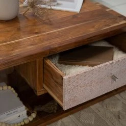 Ars manufacti Couchtisch Buuda - Akazie massiv - Ecru / Akazie -Wohnzimmermöbel boutique en ligne 1000223548 220317 023 MOOD DETAILS P000000001000223548 mood