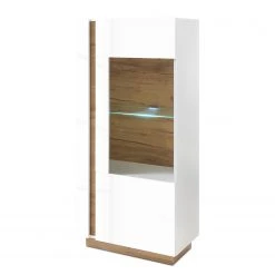 Loftscape Highboard Cailla - Hochglanz Weiß