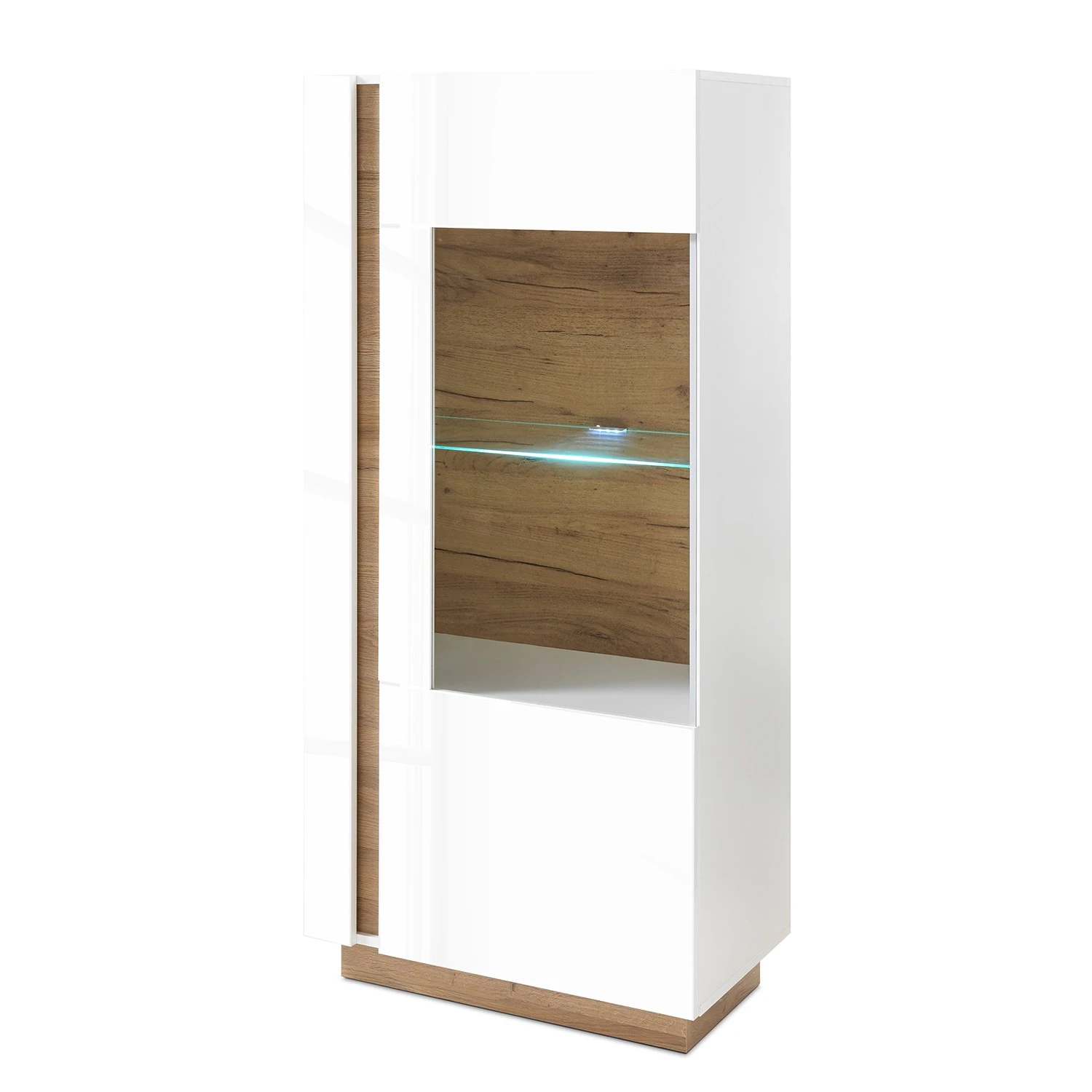 Loftscape Highboard Cailla - Hochglanz Weiß 1 Loftscape Highboard Cailla - Hochglanz Weiß