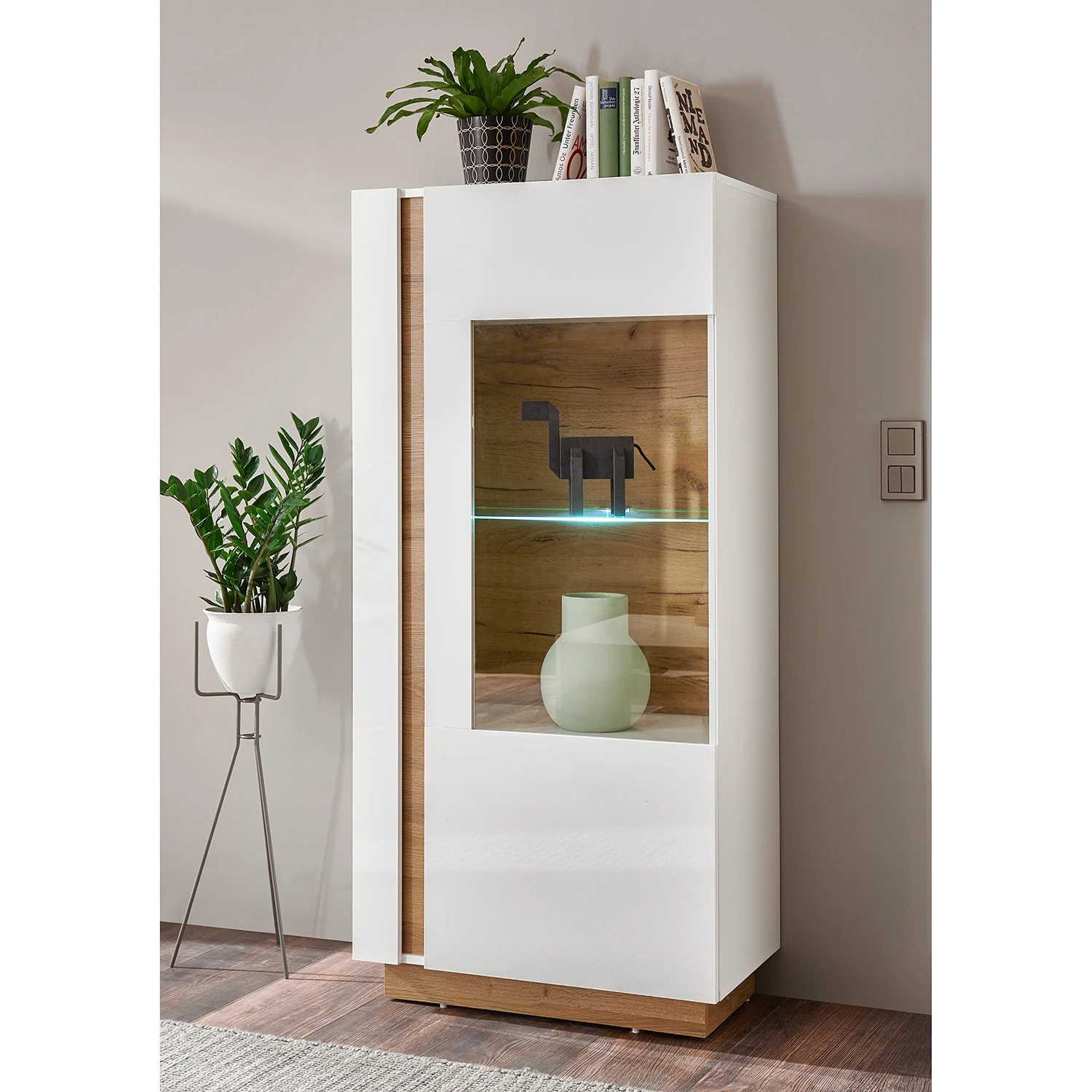 Loftscape Highboard Cailla - Hochglanz Weiß 2 Loftscape Highboard Cailla - Hochglanz Weiß – Bild 2