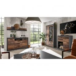 Red Living Sideboard Buzan - Altholz Dekor / Anthrazit -Wohnzimmermöbel boutique en ligne 1000223919 200828 15453400093 MOOD DETAILS P000000001000223919 mood