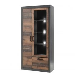 Red Living Wohnwand Buzan III (3-teilig) - Altholz Dekor / Anthrazit -Wohnzimmermöbel boutique en ligne 1000223925 200828 15500800159 DETAILS P000000001000223925