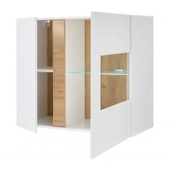 Loftscape Wohnwand Cailla II (4-teilig) - Hochglanz Weiß / Eiche Dekor 21 Loftscape Wohnwand Cailla II (4-teilig) - Hochglanz Weiß / Eiche Dekor -Wohnzimmermöbel boutique en ligne 1000223932 200828 15504200183 DETAILS P000000001000223932