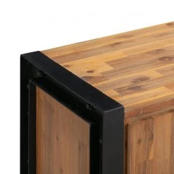 Ars manufacti TV-Lowboard Urban Industry II - Akazie teilmassiv / Metall - Akazie / Schwarz -Wohnzimmermöbel boutique en ligne 1000224206 210714 07372100014 DETAILS P000000001000224206